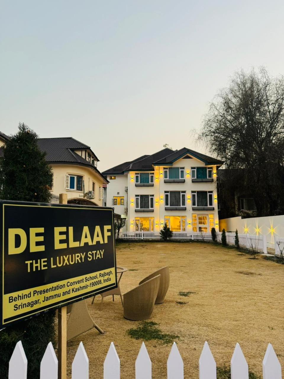 De Elaaf The Luxury Stay Srinagar  Bagian luar foto